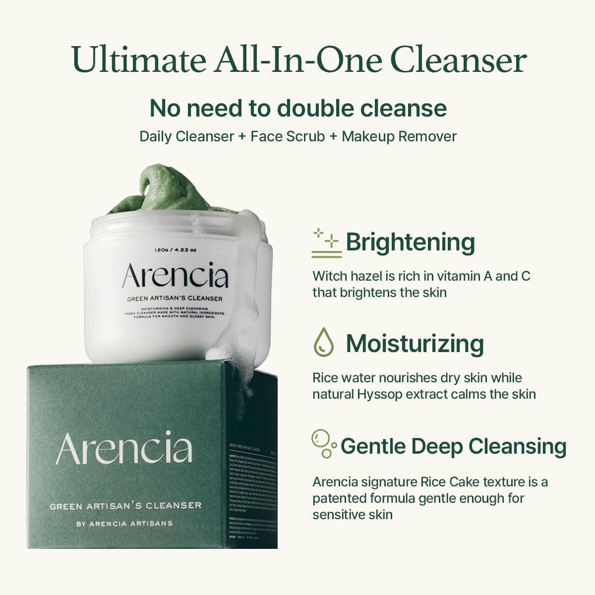 Arencia Mochi Cleanser