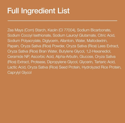 Anua Rice Enzyme Brightening Cleansing Powder