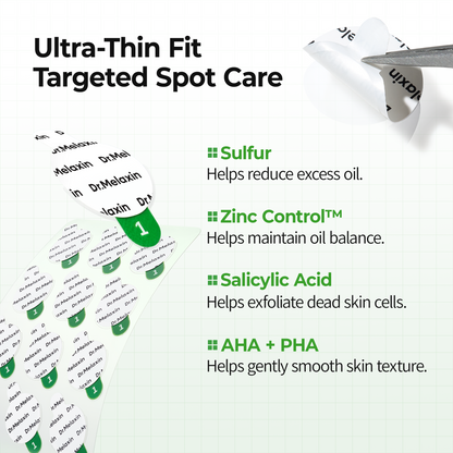 Dr. Melaxin Ultra Thin Pimple Patch Duo Pack (2 x 72 Patches)